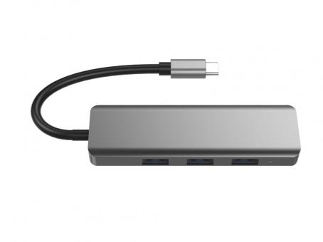 PUERTOS USB SATELLITE A-HUBC52 USB Type-C Hub 3 USB 3.0 Y 1 entrada de HDMI 4K/30hz